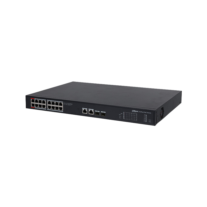 PFS3220‐16GT‐240‐V2 16 Port PoE Switch (16GE PoE +2GE Uplink + 2GE SFP Kombo, Toplam 240W PoE )